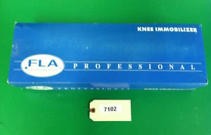 FLA Orthopedics Microban Knee Immobilizer 18" Tri Panel  Size: Talla  #7102 - Picture 1 of 9