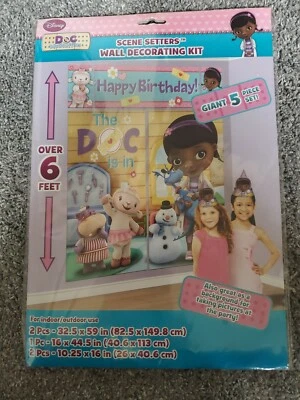 Kit de decoración de pared para decoradores de escena Disney Doc Mcstuffins Foto 1 de 2