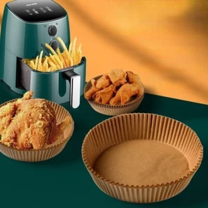Air Fryer Paper Liner Food Disposable Kitchen Steamer Cooker Oil-proof Baking - Picture 1 of 11
