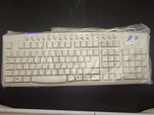Multimedia Keyboard-(France) KB-240FR Retro Keyboard PS/2 Anschluss #NTX24 - Bild 1 von 7