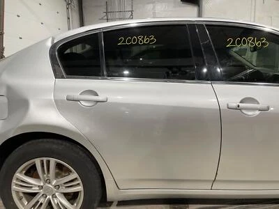11-12 Infiniti G25 Passenger RH Right Liquid Platinum-K23 Rear Power Door Shell Foto 1 de 4