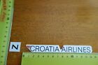 Alter Aufkleber Flugzeug Fluglinie Airline Kroatien CROATIA AIRLINES