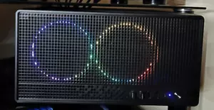 HTPC, Work PC, i5-12400F, M.2 NVME, MSI, THERMALTAKE, RGB, Windows 11, mATX, PNY - Picture 1 of 15