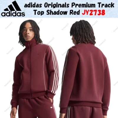 adidas Originals Premium Track Top Shadow Red JY2738 Japan Size - Image 1 of 4