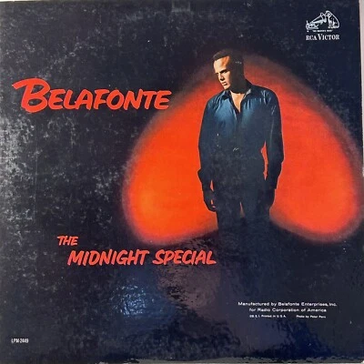 Harry Belafonte The Midnight Special 1962 VG+ VG  Laminated - Image 1 of 4