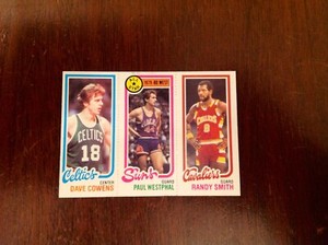 1980-81 Topps (#36 Cowens/#16 Westphal/#59 Smith) (NRMT)