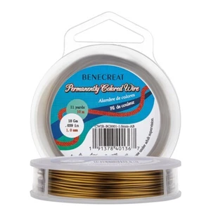 18-Gauge Tarnish Resistant Antique Bronze Wire, 33-Feet/11-Yard - Picture 1 of 7