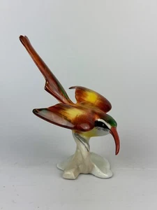 Figurine vintage immaculée colibri aquincum * oiseau * Budapest * Hongrie - Photo 1/4