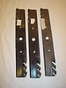 (3) Oregon 90-901 Mulching Mower Blades New Old Stock - Picture 1 of 2