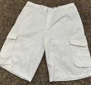 Blac Laquer Mens White Shorts Size 42x12 See Pictures - Picture 1 of 6