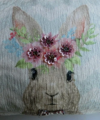 Almohada vintage 22 X 10 Bunney Boulevard 4 Bunny Foto 1 de 4