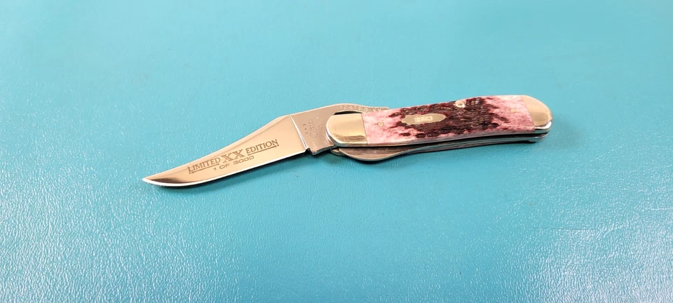 CASE XX 61953 L  Russlock Folding Pocket Knife Ltd Ed 1 of 3000 Jigged TR427 - Image 1 of 4