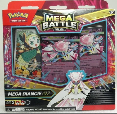POKEMON MEGA BATTLE MEGA DIANCIE EX BRAND NEW AND FACTORY SEALED - Image 1 of 2