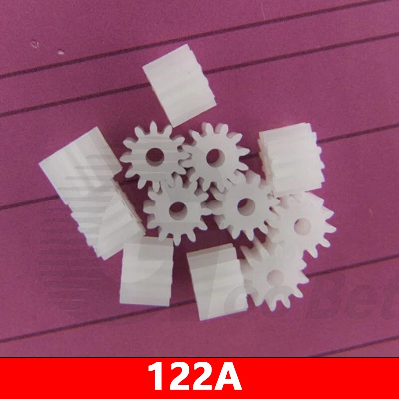 0,5 Modul 12 Zähne 122A Kunststoff Spindel Zahnrad für 2mm Motorwelle RC Modell - Bild 1 von 1