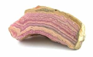 169.24 Gr Brazilian Natural Rhodocrosite Cab Cabochon Gemstone Gem Stone Rough - Picture 1 of 4