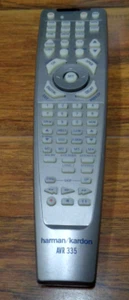 HARMON KARDON AVR-335 STEREO RECEIVER REMOTE CONTROL UNIT GENUINE TESTED WORKS - Picture 1 of 3
