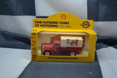 LLEDO  - FORD CANVASS BACK TRUCK 100 YR MOTORING / SHELL - SMALL SCALE MODEL - Image 1 of 4