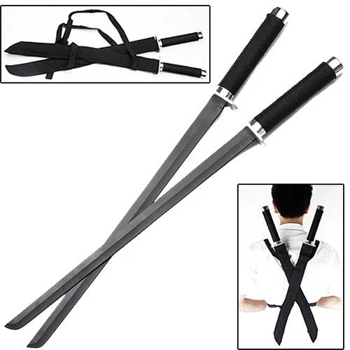 KNIFEKING Ace Martial Arts Supply Ninja Assassin Strike Force Twin Swords Set New