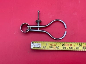 Starrett 275-2 Toolmakers' Spring-Type Outside Caliper, 2" Solid Nut  Vintage - Picture 1 of 2