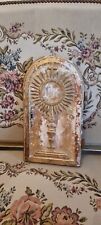 17th/18th Century Church Tabernacle Door with Eucharist Chalice Gold Leafed