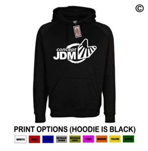 JDM #25 Hoodie Sweatshirt Street Racing Shirt Japanese Flag Import Illest Badge - Picture 1 of 1