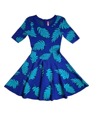 Vestido Plenty by Tracy Reese Lisa Leaf Fit Acampanado Tejido Para Mujer Pequeño EXTRA PEQUEÑO Foto 1 de 4