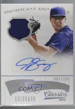 2014 Classics Significant Signatures Materials Silver Jerseys /299 Jon Gray Auto