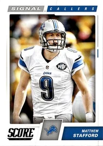 2017 Score #23 Matthew Stafford Signal Callers - Picture 1 of 2
