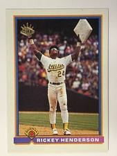 RICKEY HENDERSON Baseball Cards ***You Pick*** HOF Buy 2+ Save Revised 10/5