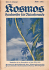 Rar 11 Kosmos-Hefte 1926 - 32 Handweiser für Naturfreunde Werbung
