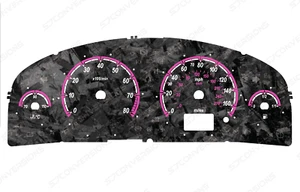 Tarjetas de esfera de carbono forjado estilo VXR gasolina lavado de cara Vauxhall Vectra C 8 colores - Imagen 1 de 8