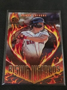 2024 Bowman Chrome Rising Infernos Roman Anthony RI-18 Refractor Red Sox - Bild 1 von 2