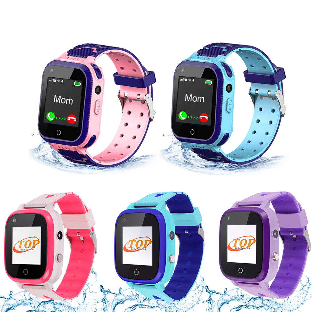 4G Kids Smart Watch Phone Smartwatch w GPS Waterproof WiFi SOS for Boy Girl Gift