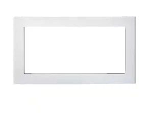 GE JX830DFWW 30 in. Built-In Microwave Trim Kit in White OPEN BOX - Picture 1 of 5