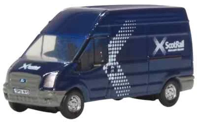 Oxford NFT028 Ford Transit MK5 Tetto Alto Scotrail Scala 1:148 N Gauge T48 Posta - Immagine 1 di 4