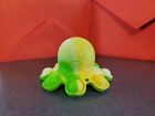Mini octopous pop like push it green yellow SENSORY FIDGET Stress Relief Toy
