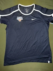 Nike USTA Jr. Team Tennis Jersey Large 13-15 Years Blue New With Tags - Picture 1 of 5