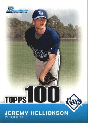 Bowman Topps 100 Prospects 2010 #TP43 Jeremy Hellickson - BB Foto 1 de 2