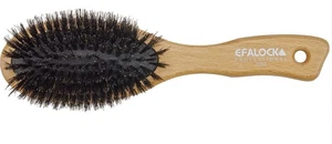 Efalock Pneumatikbürste ERGO FIT 10-reihig oval ohne Kugelspitzen helles Holz - Bild 1 von 1