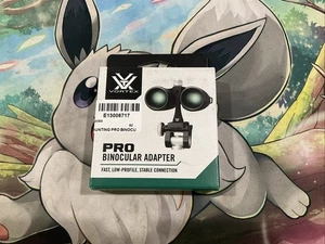 Vortex Pro Binocular Adapter, 1x3.5x4.5, Low, Black, 1.2in, 4oz, TRA-BINDAP - Picture 1 of 1