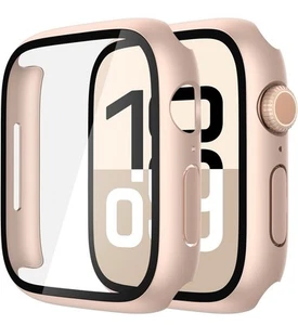 2 Pack Tempered Glass Case Compatible for Apple Watch Series 10 (2024) 42mm - Zdjęcie 1 z 3