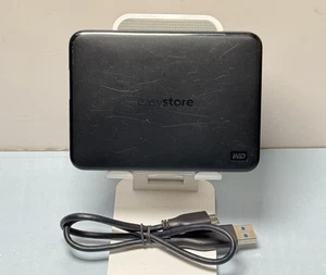 WD- Easystore 5TB External USB 3.2 Gen 1 Portable Hard - Black - Afbeelding 1 van 3