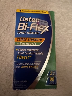 Osteo Bi-Flex Triple Fuerza + Cúrcuma, 80 unidades Exp 05/2026 Foto 1 de 4