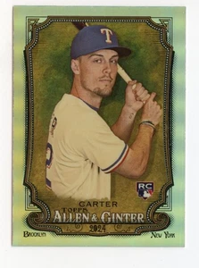 2024 Topps Allen & Ginter cromo Evan Carter #96 refractor (RC) - Imagen 1 de 2