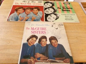 Lot of (3) McGuire Sisters 45EPs  - All on Coral w/cvrs - Picture 1 of 1