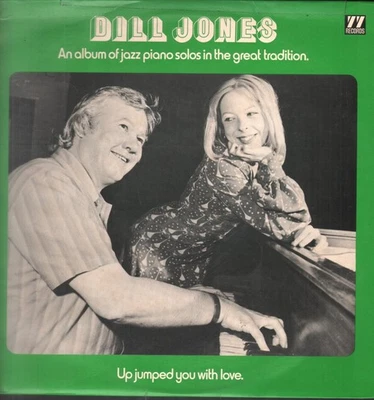 Dill Jones Up Jumped You With Love LP vinyl UK 77 1972 Sleeve has sellotape on - Image 1 of 3