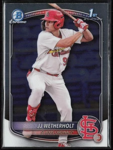 2025 Bowman #BCP-22 JJ Wetherholt Chrome Prospects - Picture 1 of 2