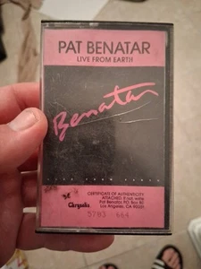Live From Earth By Pat Benatar 1983 Chrysalis Records Cassette Tape - Picture 1 of 4