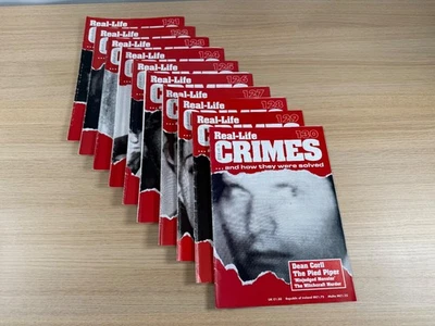 Real-Life Crimes... And How They Were Solved Magazines #121-130 Bundle - Image 1 of 4