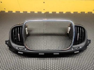 2016-2019 Fiat 500 OEM Instrument Panel Bezel With Chrome Air Vents PN:5YL451WWA - Image 1 of 4